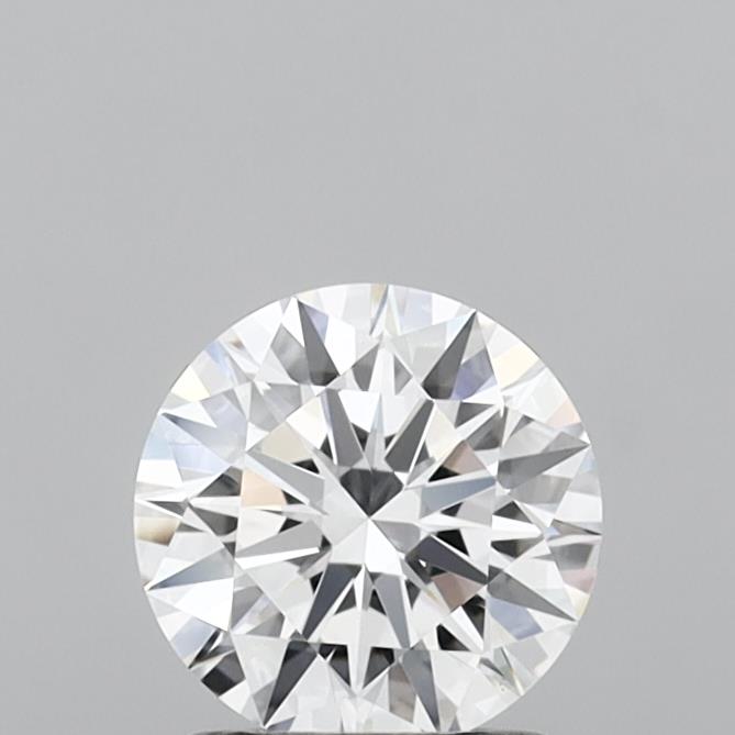 1.21 Carat Round Shaped, Ideal Cut, D Color, VVS2 Clarity, IGI Certified Lab Grown Diamond