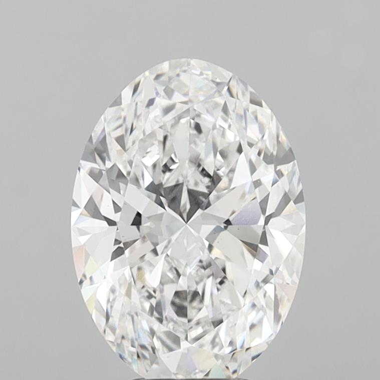 5.04 Carat Oval Shaped, Ideal Cut, E Color, VS1 Clarity, IGI Certified Lab Grown Diamond