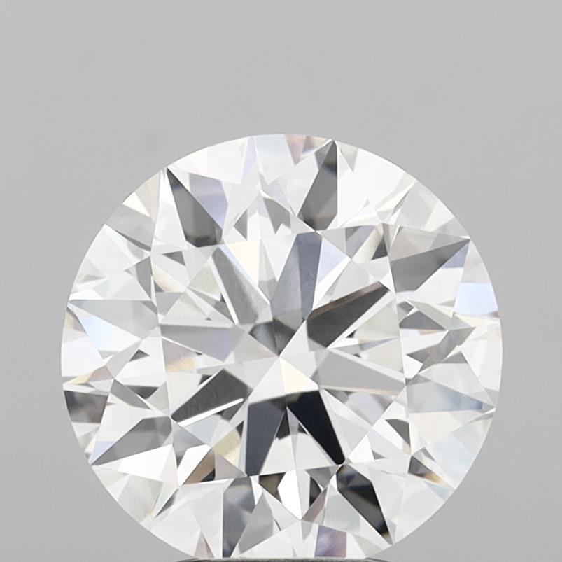 4.03 Carat Round Shaped, Ideal Cut, F Color, VVS1 Clarity, IGI Certified Lab Grown Diamond