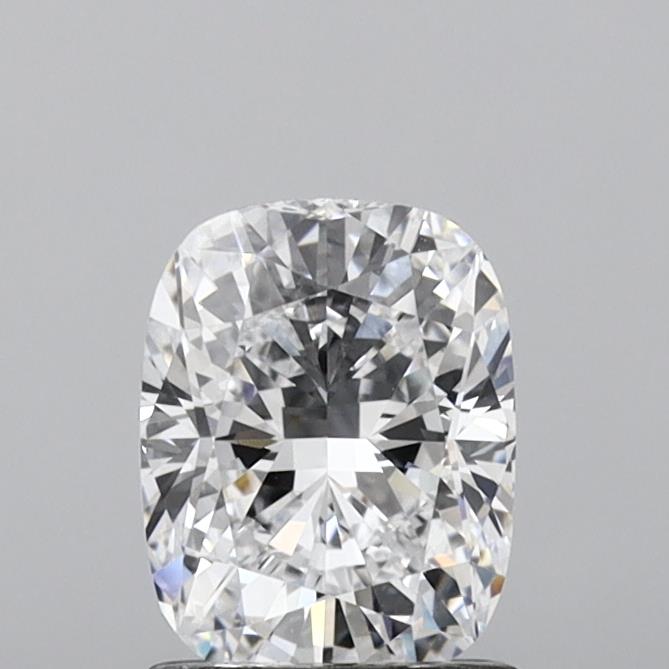 1.50 Carat Cushion Shaped, Ideal Cut, D Color, VVS1 Clarity, IGI Certified Lab Grown Diamond