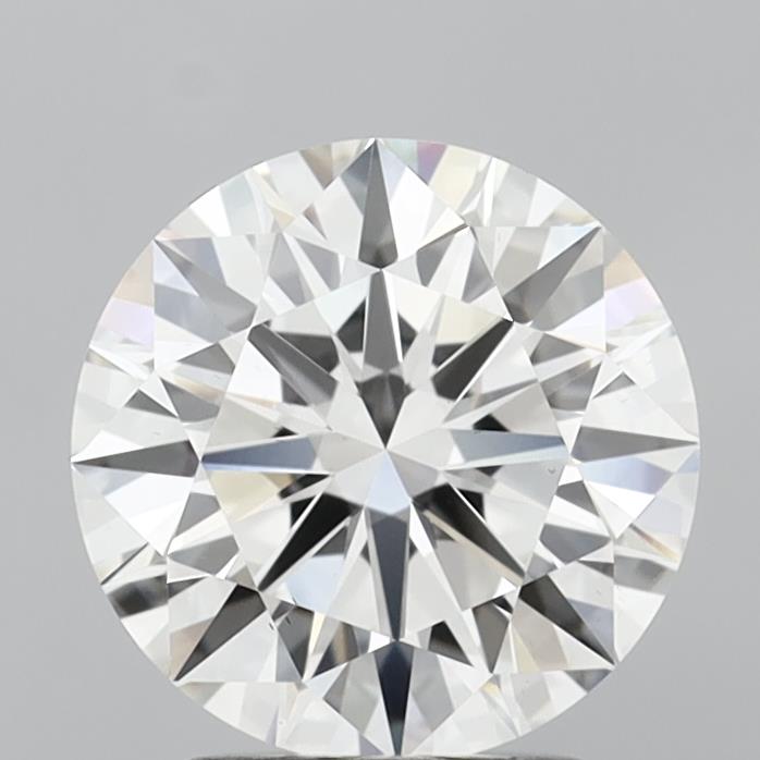 2.52 Carat Round Shaped, Ideal Cut, F Color, VS1 Clarity, IGI Certified Lab Grown Diamond