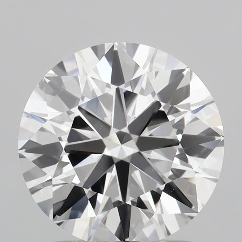 1.72 Carat Round Shaped, Excellent Cut, D Color, VS1 Clarity, IGI Certified Lab Grown Diamond