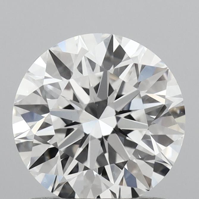 1.05 Carat Round Shaped, Ideal Cut, D Color, VVS2 Clarity, IGI Certified Lab Grown Diamond