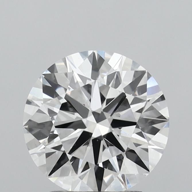 1.87 Carat Round Shaped, Ideal Cut, D Color, VS1 Clarity, IGI Certified Lab Grown Diamond