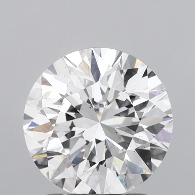 1.98 Carat Round Shaped, Good Cut, E Color, SI1 Clarity, IGI Certified Lab Grown Diamond