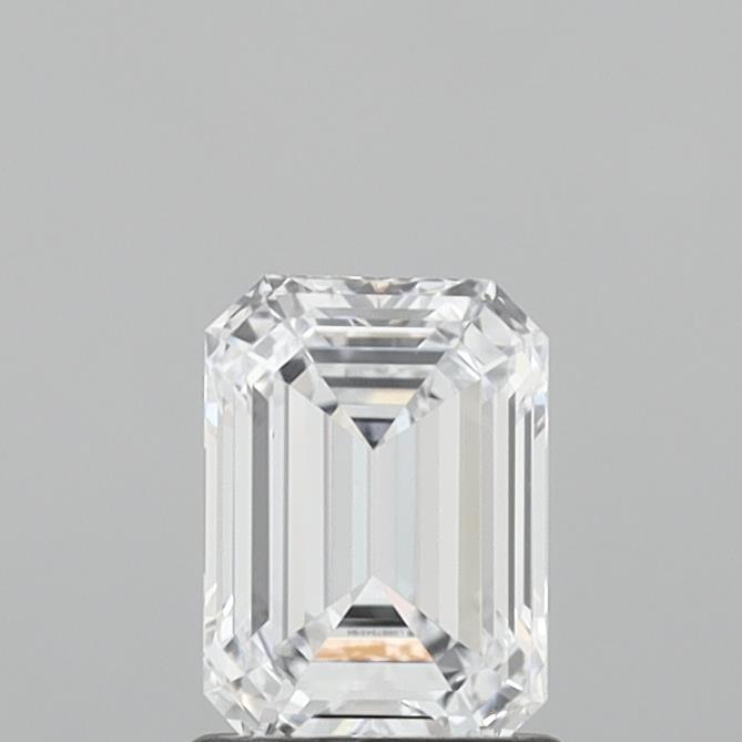 1.08 Carat Emerald Shaped, Ideal Cut, D Color, IF Clarity, IGI Certified Lab Grown Diamond