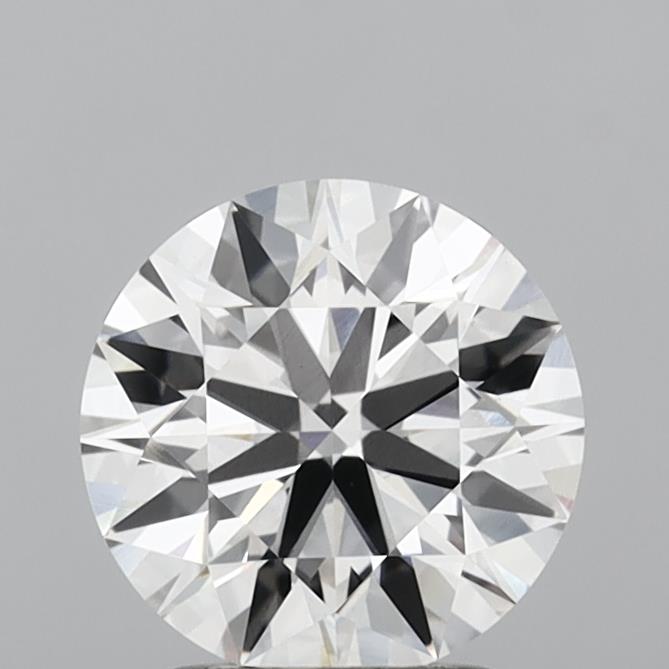 2.06 Carat Round Shaped, Ideal Cut, F Color, VS1 Clarity, IGI Certified Lab Grown Diamond