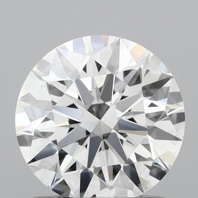 1.02 Carat Round Shaped, Ideal Cut, D Color, VVS2 Clarity, IGI Certified Lab Grown Diamond