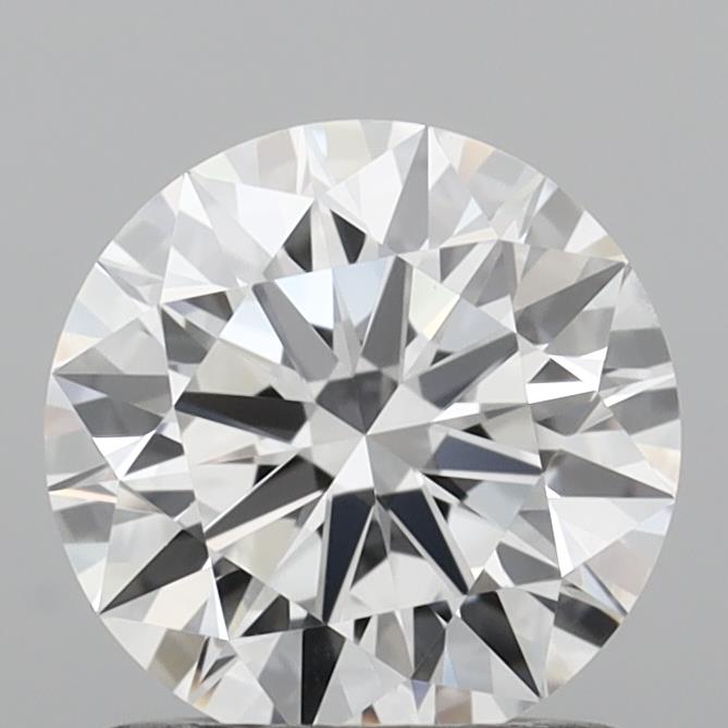 1.04 Carat Round Shaped, Ideal Cut, D Color, VVS2 Clarity, IGI Certified Lab Grown Diamond