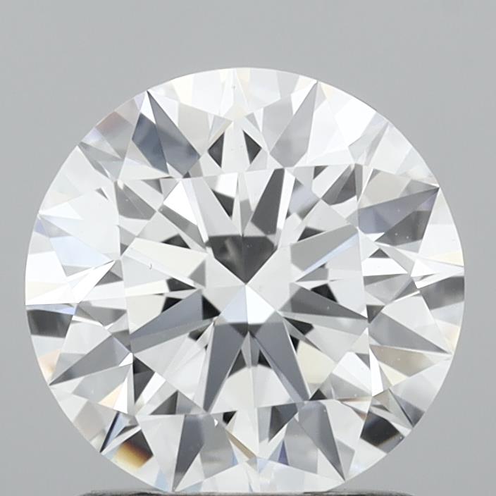 1.37 Carat Round Shaped, Ideal Cut, D Color, VVS2 Clarity, IGI Certified Lab Grown Diamond