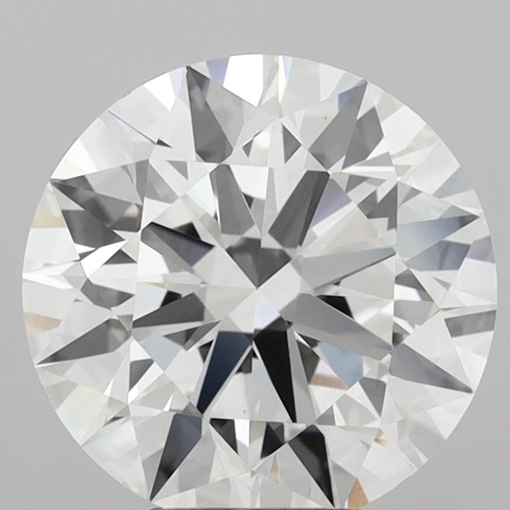 4.99 Carat Round Shaped, Ideal Cut, E Color, VS1 Clarity, IGI Certified Lab Grown Diamond