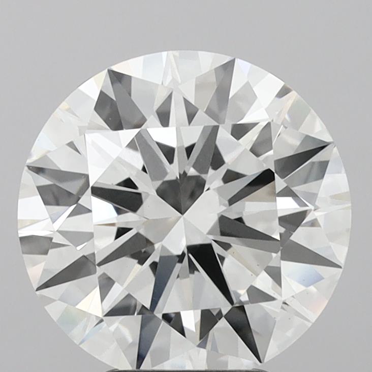 4.50 Carat Round Shaped, Ideal Cut, F Color, VS1 Clarity, IGI Certified Lab Grown Diamond