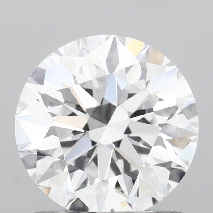 1.07 Carat Round Shaped, Ideal Cut, D Color, VS1 Clarity, IGI Certified Lab Grown Diamond