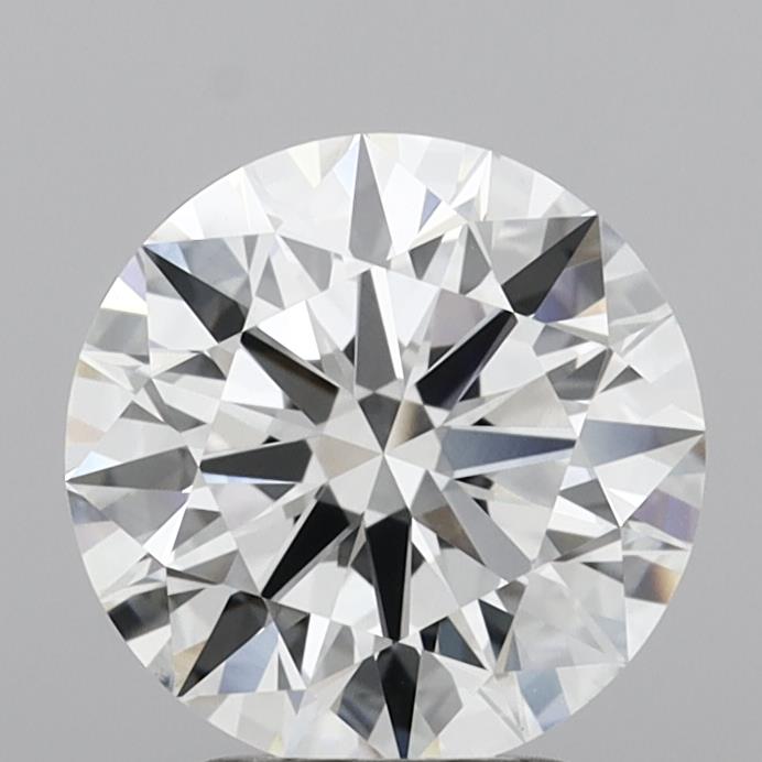 3.08 Carat Round Shaped, Ideal Cut, E Color, VVS2 Clarity, IGI Certified Lab Grown Diamond