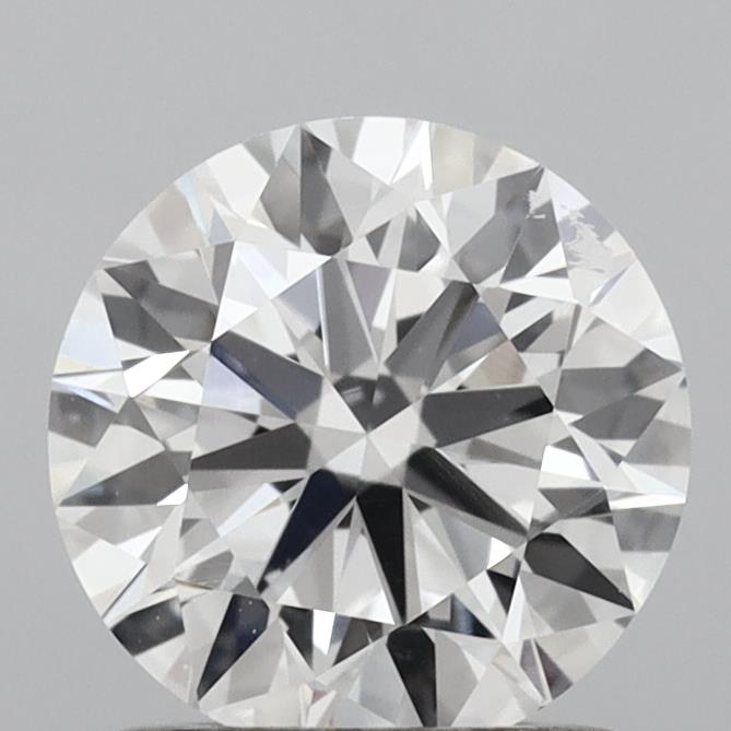 1.09 Carat Round Shaped, Ideal Cut, D Color, VVS2 Clarity, IGI Certified Lab Grown Diamond