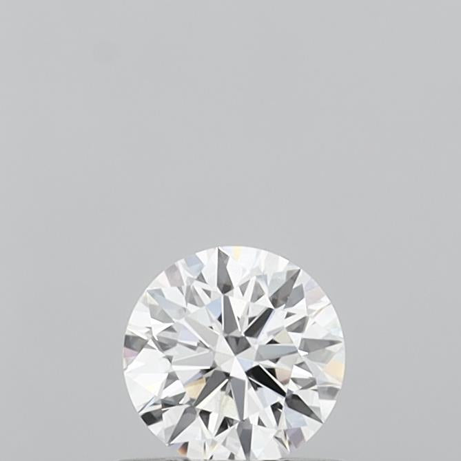 0.53 Carat Round Shaped, Ideal Cut, D Color, VS2 Clarity, IGI Certified Lab Grown Diamond