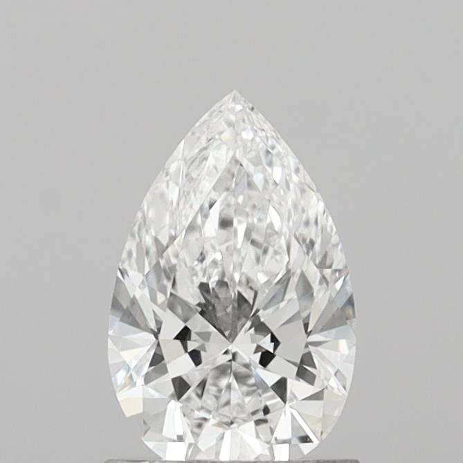 1.10 Carat Pear Shaped, Ideal Cut, D Color, VVS2 Clarity, IGI Certified Lab Grown Diamond