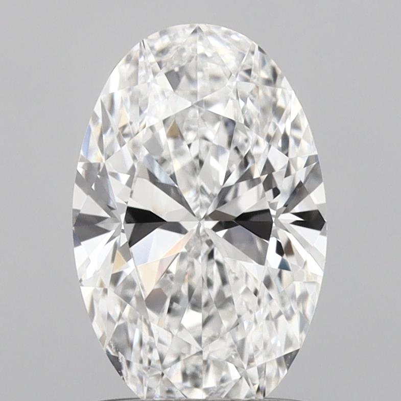 1.00 Carat Oval Shaped, Very Good Cut, D Color, VVS1 Clarity, IGI Certified Lab Grown Diamond