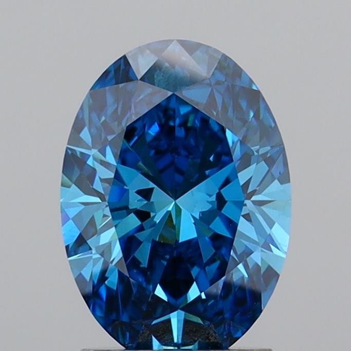 2.04 Carat Oval Shaped, Ideal Cut, VVS2 Clarity, IGI Certified Lab Grown Diamond