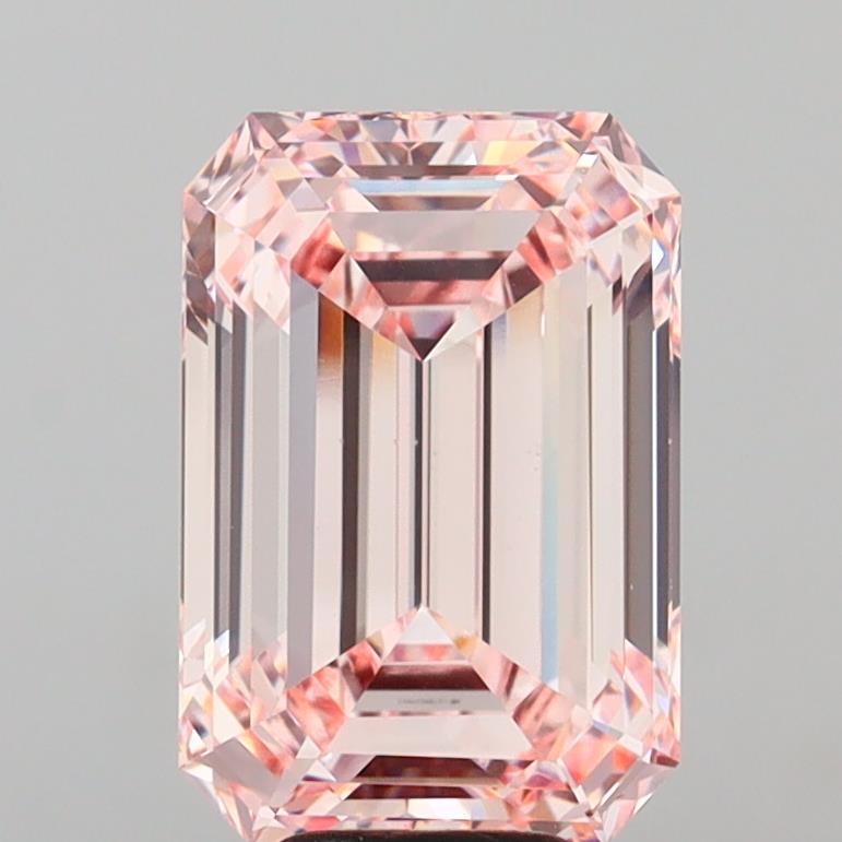 8.09 Carat Emerald Shaped, Ideal Cut, VS1 Clarity, IGI Certified Lab Grown Diamond