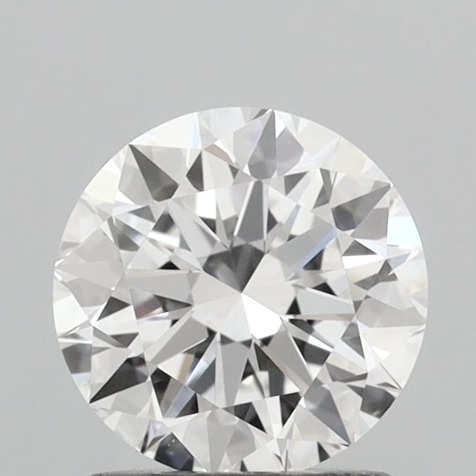 1.23 Carat Round Shaped, Ideal Cut, D Color, VVS2 Clarity, IGI Certified Lab Grown Diamond