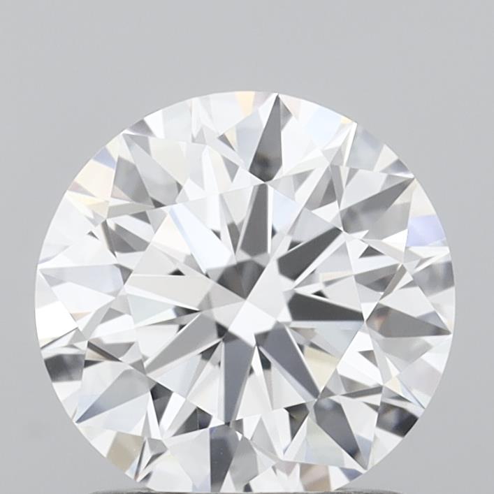 1.28 Carat Round Shaped, Ideal Cut, D Color, VVS1 Clarity, IGI Certified Lab Grown Diamond