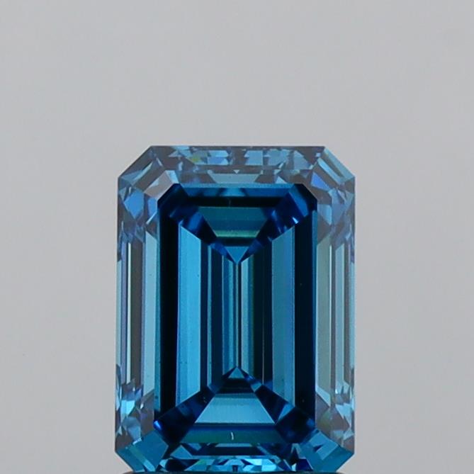 1.50 Carat Emerald Shaped, Ideal Cut, VS1 Clarity, IGI Certified Lab Grown Diamond