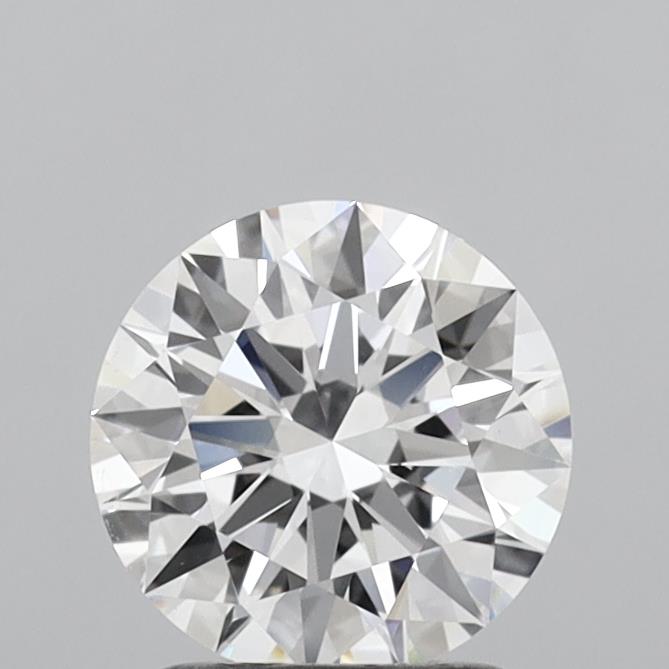 1.60 Carat Round Shaped, Ideal Cut, D Color, VVS2 Clarity, IGI Certified Lab Grown Diamond