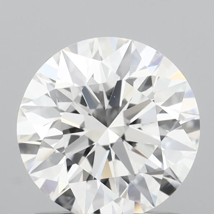 1.03 Carat Round Shaped, Ideal Cut, D Color, VVS2 Clarity, IGI Certified Lab Grown Diamond