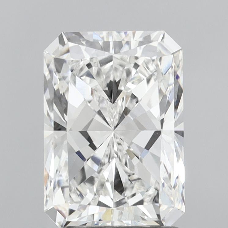 2.06 Carat Radiant Shaped, Very Good Cut, E Color, VVS2 Clarity, IGI Certified Lab Grown Diamond