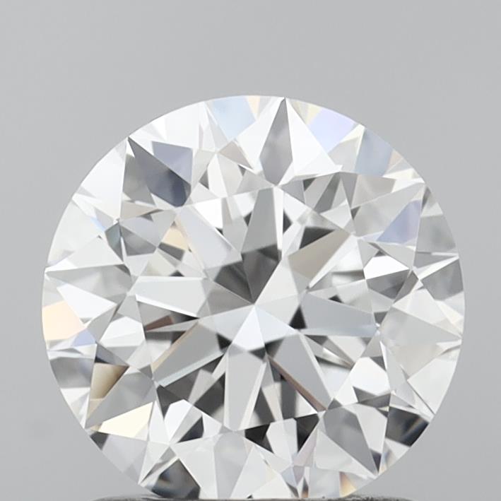 1.24 Carat Round Shaped, Ideal Cut, D Color, VVS2 Clarity, IGI Certified Lab Grown Diamond