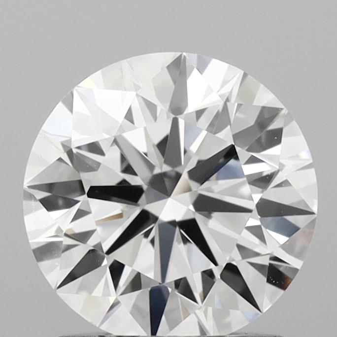 1.21 Carat Round Shaped, Ideal Cut, D Color, VS1 Clarity, IGI Certified Lab Grown Diamond