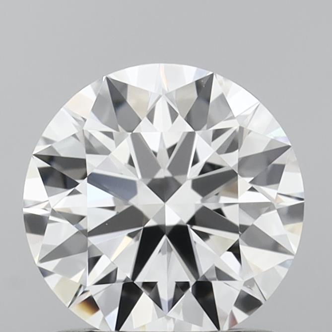 1.02 Carat Round Shaped, Ideal Cut, D Color, VVS2 Clarity, IGI Certified Lab Grown Diamond