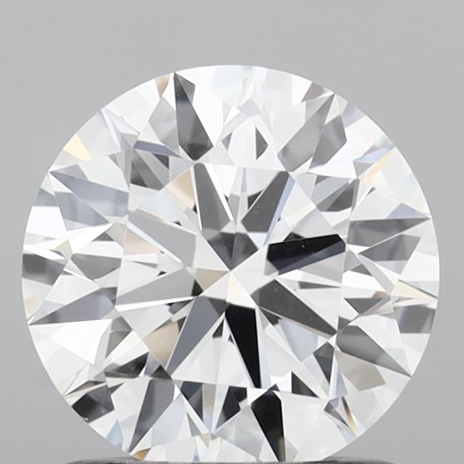 1.09 Carat Round Shaped, Ideal Cut, D Color, VVS1 Clarity, IGI Certified Lab Grown Diamond