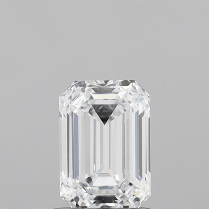 1.01 Carat Emerald Shaped, Excellent Cut, E Color, VVS1 Clarity, IGI Certified Lab Grown Diamond