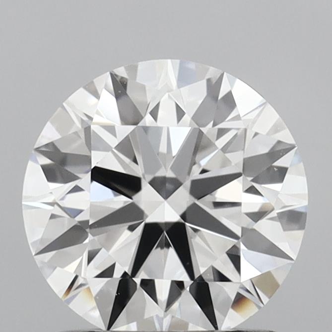 1.05 Carat Round Shaped, Ideal Cut, D Color, VVS2 Clarity, IGI Certified Lab Grown Diamond