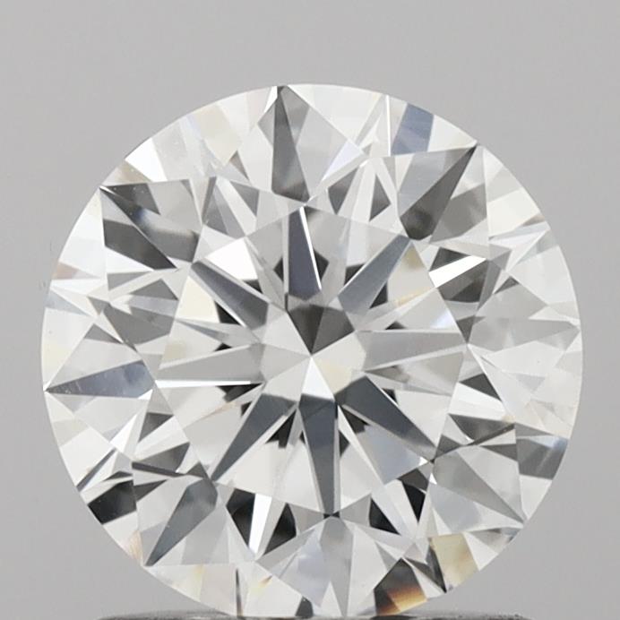 1.27 Carat Round Shaped, Excellent Cut, D Color, VS1 Clarity, IGI Certified Lab Grown Diamond