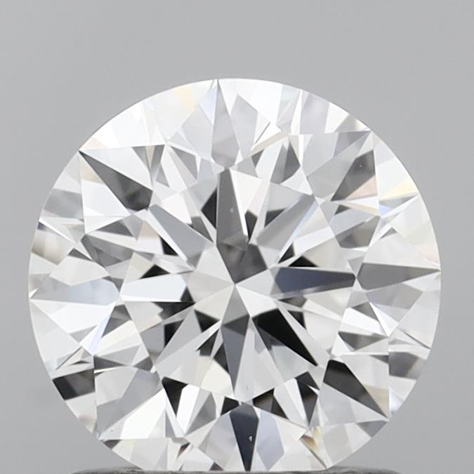 1.05 Carat Round Shaped, Ideal Cut, D Color, VS1 Clarity, IGI Certified Lab Grown Diamond