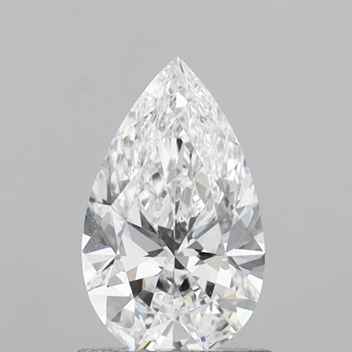 1.00 Carat Pear Shaped, Ideal Cut, E Color, VVS2 Clarity, IGI Certified Lab Grown Diamond