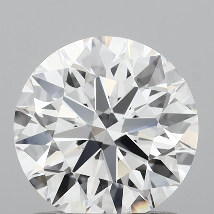 1.07 Carat Round Shaped, Ideal Cut, D Color, VVS2 Clarity, IGI Certified Lab Grown Diamond