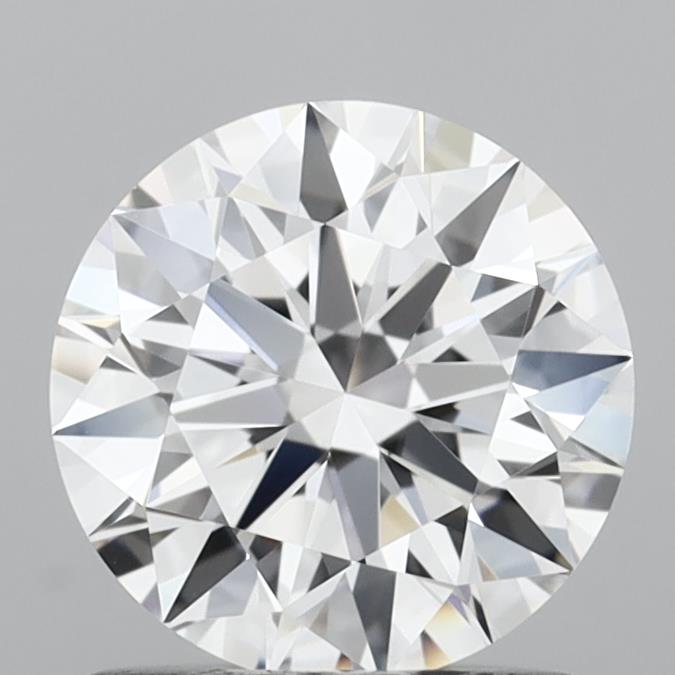 1.05 Carat Round Shaped, Ideal Cut, D Color, VVS2 Clarity, IGI Certified Lab Grown Diamond