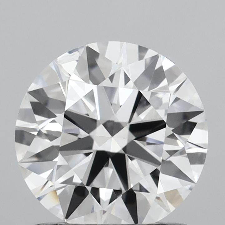 1.00 Carat Round Shaped, Ideal Cut, D Color, VVS2 Clarity, IGI Certified Lab Grown Diamond