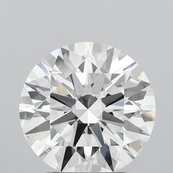 2.08 Carat Round Shaped, Ideal Cut, G Color, VVS2 Clarity, IGI Certified Lab Grown Diamond