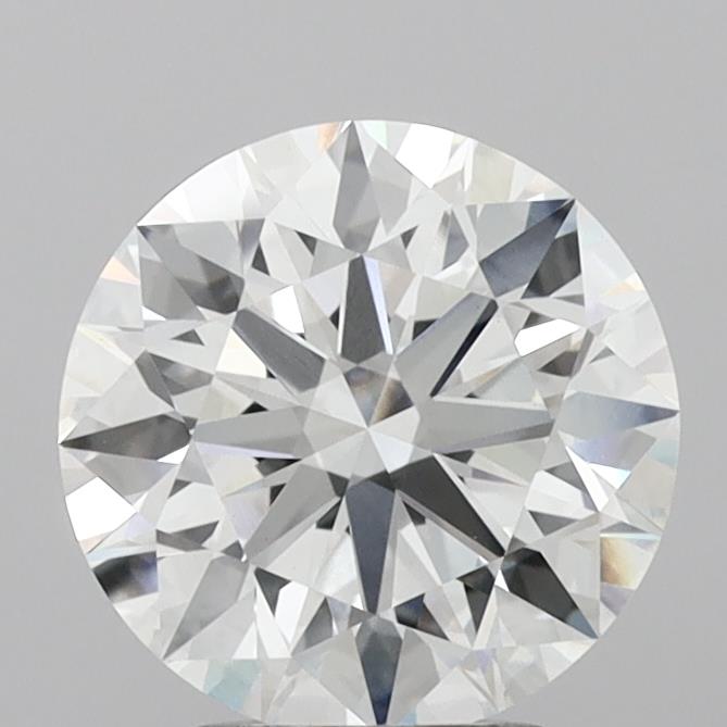 3.04 Carat Round Shaped, Ideal Cut, E Color, VVS2 Clarity, IGI Certified Lab Grown Diamond