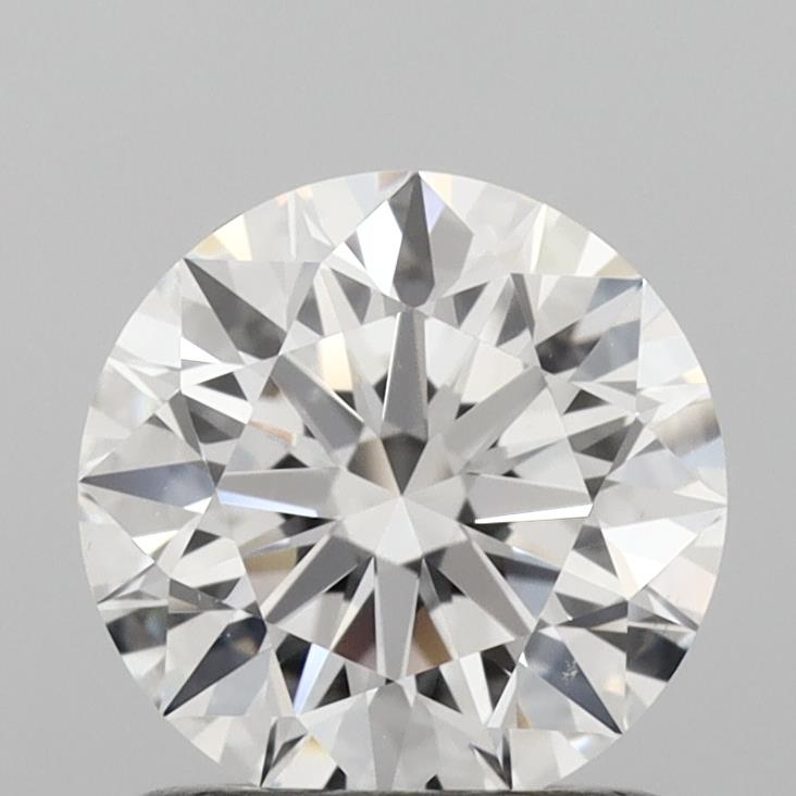 1.09 Carat Round Shaped, Ideal Cut, D Color, VVS2 Clarity, IGI Certified Lab Grown Diamond