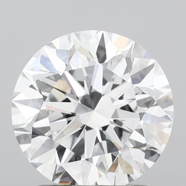 1.60 Carat Round Shaped, Excellent Cut, E Color, VVS2 Clarity, IGI Certified Lab Grown Diamond