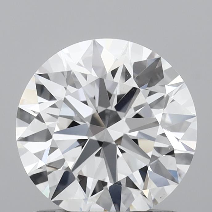 1.03 Carat Round Shaped, Ideal Cut, D Color, VS1 Clarity, IGI Certified Lab Grown Diamond