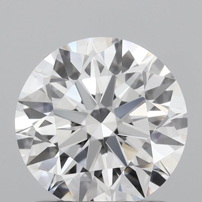 1.05 Carat Round Shaped, Ideal Cut, D Color, VVS2 Clarity, IGI Certified Lab Grown Diamond
