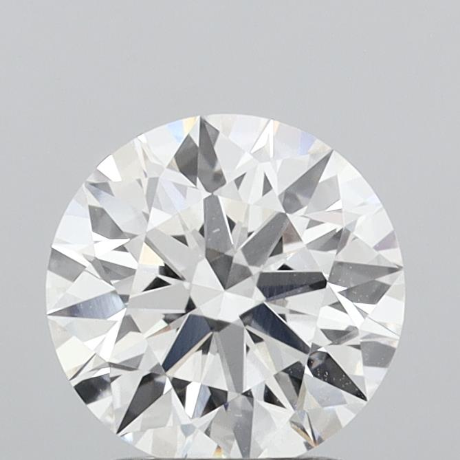 2.08 Carat Round Shaped, Ideal Cut, E Color, VVS1 Clarity, IGI Certified Lab Grown Diamond