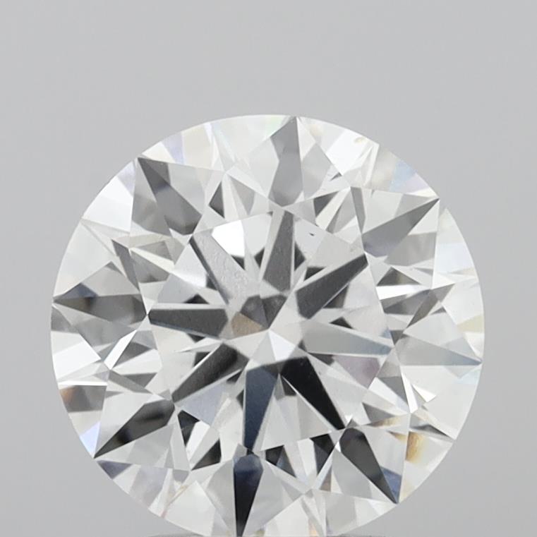 3.05 Carat Round Shaped, Ideal Cut, E Color, VVS2 Clarity, IGI Certified Lab Grown Diamond